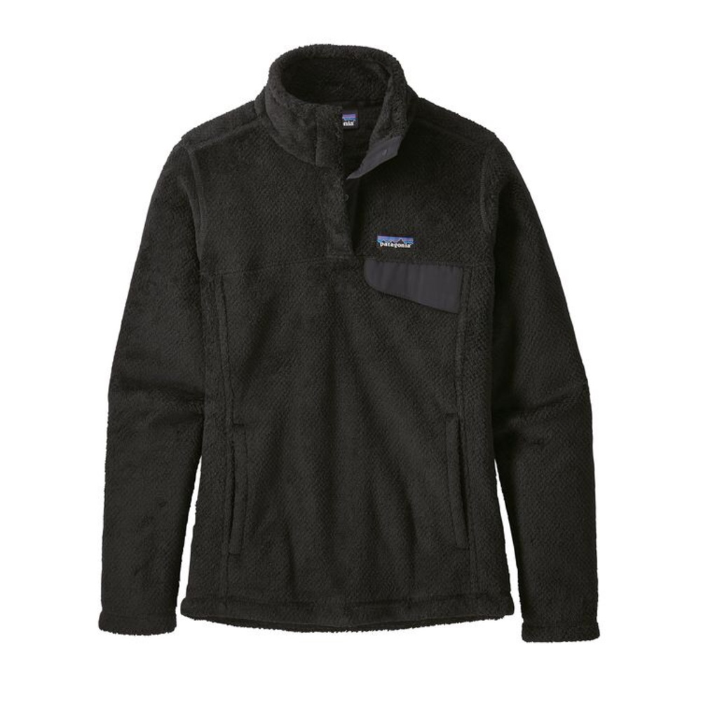 Black Patagonia retool snap pullover